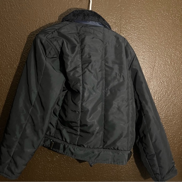 Navy Blue RefigiWear Zip Up Jacket, Size Large - Picture 9 of 12